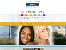 Tablet Screenshot of drgailschupak.com